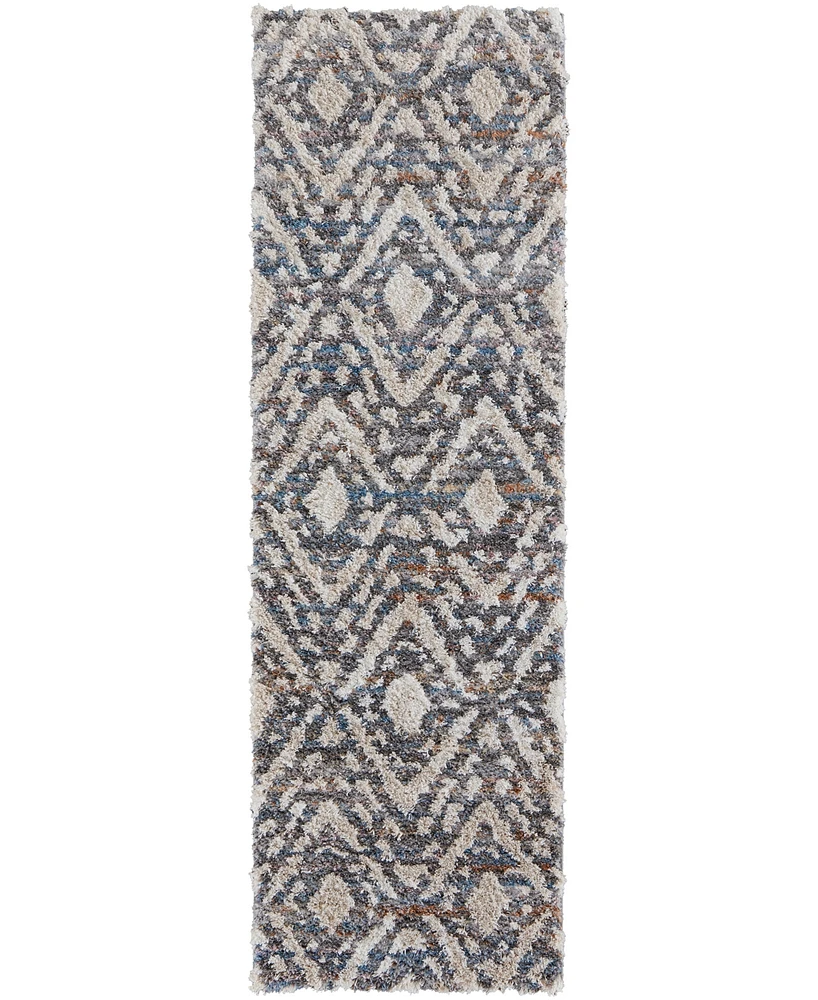 Feizy Mynka 39IAF 2'6"x8' Runner Area Rug