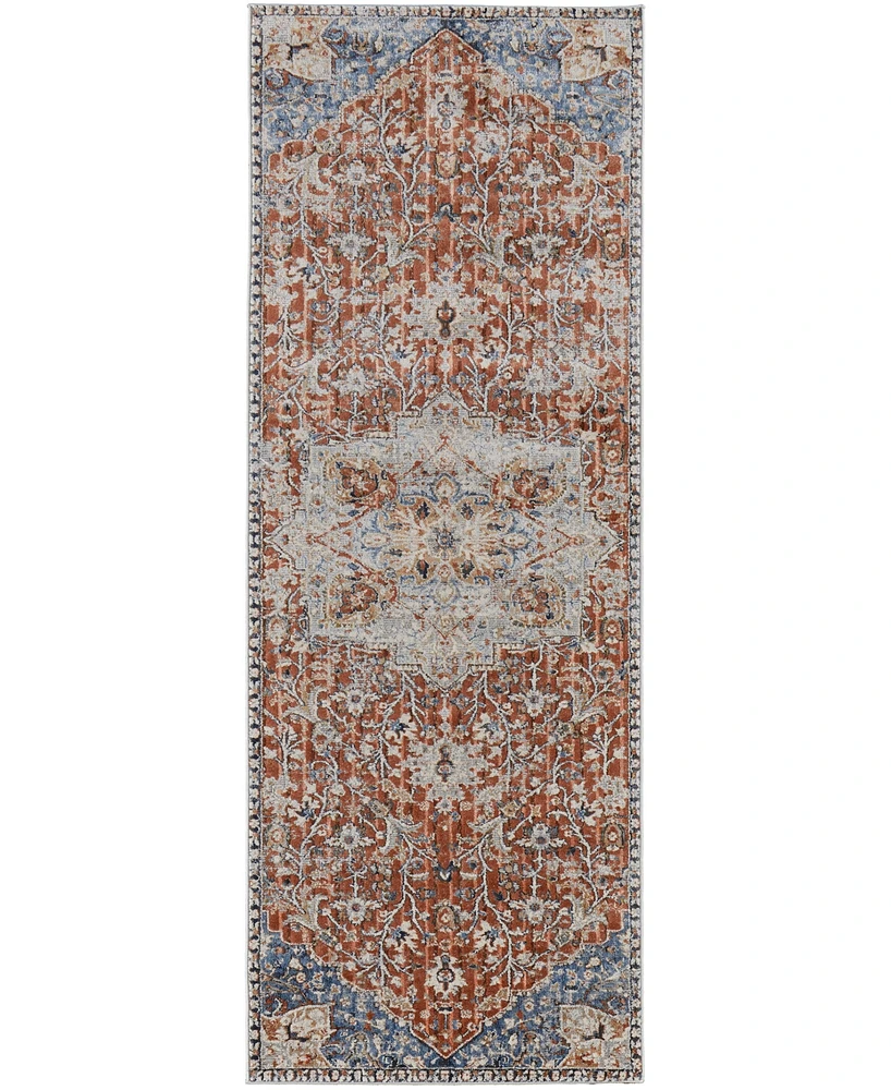 Feizy Kaia 39HXF 2'6"x8' Runner Area Rug