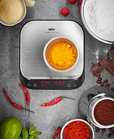 Gefu Stainless Steel Multifunction 0.3 oz to 6.6 lb. Kitchen Scale