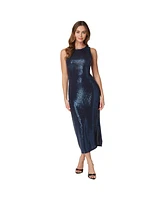 Bebe Women's Sequin Halter Dress