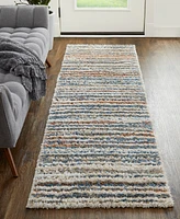 Feizy Mynka 39IEF 2'6"x8' Runner Area Rug