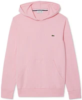 Lacoste Hoodie Jersey Long Sleeve Tee Shirt with Kangaroo Pocket