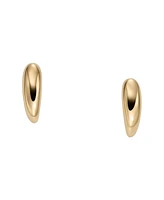 Skagen Women's Anja Pebbles Gold Stainless Steel Stud Earrings