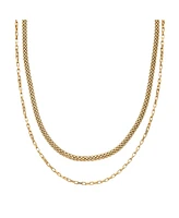 Skagen Women's Merete Gold Stainless Steel Multi-Strand Necklace