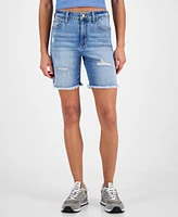 Celebrity Pink Juniors' High-Rise Bermuda Shorts