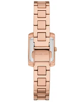 Michael Kors Women's Emery Three-Hand Rose Gold-Tone Stainless Steel Watch 22mm and Bracelet Gift Set