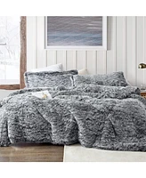 Coma Inducer Are You Kidding Oversized Twin Comforter Set - Peppered Black