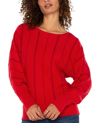 Liverpool Los Angeles Women's Dolman-Sleeve Sweater