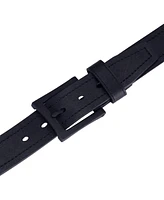 Mio Marino Men's Solid Casual Prong Belt