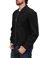 Bagatelle Homme Men's Knit Back Bomber Jacket