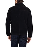 Bagatelle Homme Men's Faux Nubuck Trucker Jacket