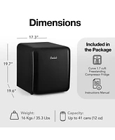 Cooluli Curve 1.7 cuft Freestanding Compressor Fridge