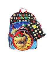 Super Mario Brothers 5-Piece Backpack & Lunchbox Set