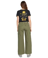 Volcom Juniors' Wide-Leg Cargo Pants