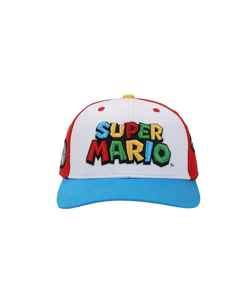 Super Mario Men's Bros Power-Ups & Creatures Snapback Hat