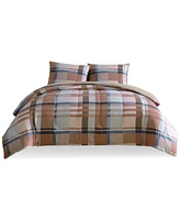 Hallmart Collectibles Harper Plaid 3-Pc. Comforter Sets, Exclusively at Macy's