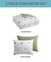 Hallmart Collectibles Trisha 3-Pc. Comforter Sets, Exclusively at Macy's