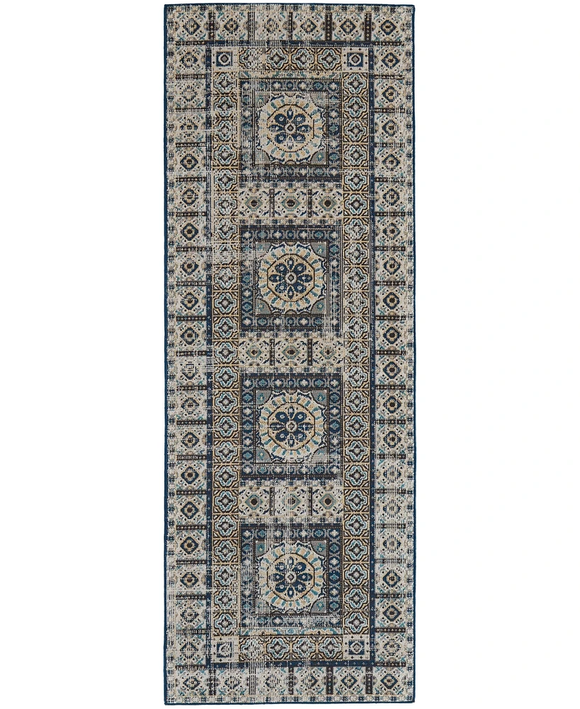 Feizy Nolan 39BYF 2'10''x7'10'' Runner Area Rug