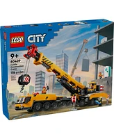 Lego City Yellow Mobile Construction Crane Toy Set 60409