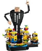 Lego Despicable Me 4 Brick-Built Gru and Minions Set 75582