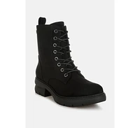 London Rag Azalea Lace Up High Ankle Boots