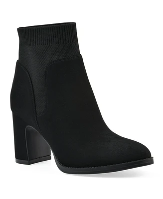 White Mountain Women's Grapery Heeled Booties