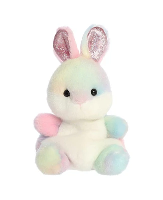 Aurora Mini Opal Rainbow Bunny Palm Pals Adorable Plush Toy 5"