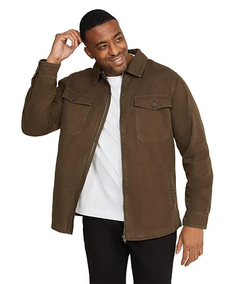 Johnny Bigg Men's Owen Herringbone Shacket