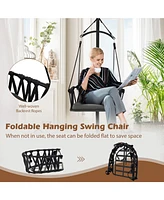 Sugift Hanging Swing Chair with Stand