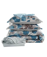 Madison Park Essentials Alexis Botanical Leaf -Pc. Comforter Set