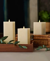 Seasonal Classic Motion Flameless Square Candle