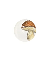 Vietri Autunno Assorted Mushroom Canape Plates, Set of 4