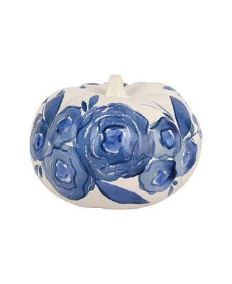 Vietri Camellia Small Figural Pumpkin
