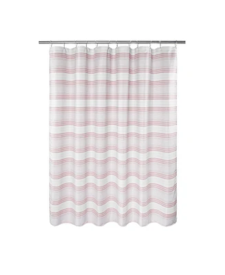 Awesome Home Horizontal Beach Stripe Water Repellent Shower Curtain ,72"X72"