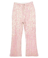 Stella 88 Big Girls Sequin Tweed Flare Pant