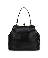 Patricia Nash Laureana Payettes and Velvet Frame Shoulder Bag