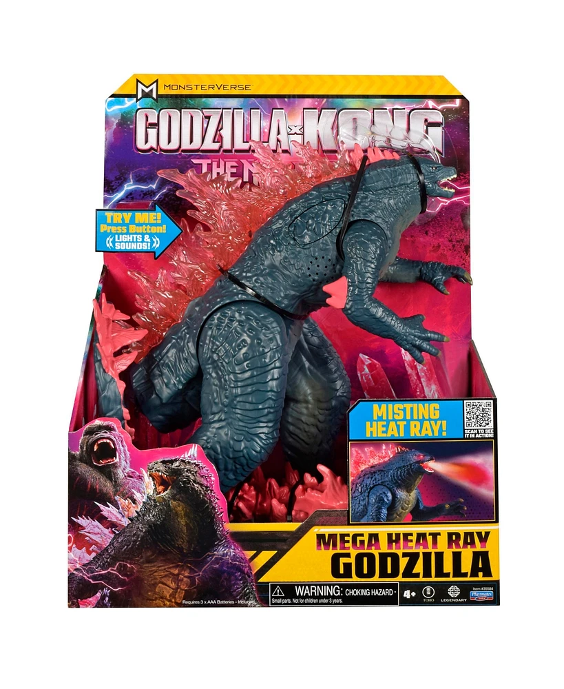 MonsterVerse 13" Mega Misting Heat Ray Godzilla