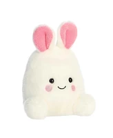 Aurora Mini Bouncy Bunny Egg Palm Pals Adorable Plush Toy White 5"