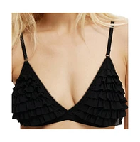 Cotton On Women's Rara Ruffle Triangle Bralette