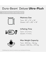 Intex Dura-Beam Deluxe Ultra Plush Air Bed w/Built-in Pump, Queen (2 Pack)