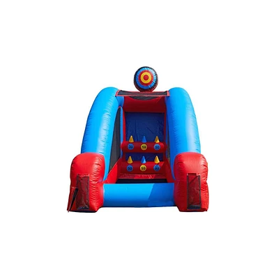 JumpOrange Knock It Off Archery Target Game Inflatable with Air Blower (Accessories Not Included) , Kids and Adults, Commercial Grade, Rental Game, Kn