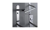 Slickblue Hand-Polished Three Towel Bars Rack for Wall Mounting in Bathroom or Kitchen