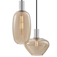 Possini Euro Design Myriad 23 3/4" Modern Pendant Chandelier Ceiling Light Fixture Dining Room Over Table Kitchen Island Foyer Hanging 6-Light Silver
