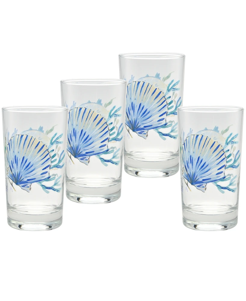 Fiesta Coastal Shores Juice Glass, Set of 4