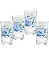 Fiesta Coastal Shores Juice Glass, Set of 4