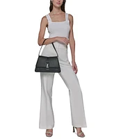 Karl Lagerfeld Paris Mercerie Medium Leather Satchel