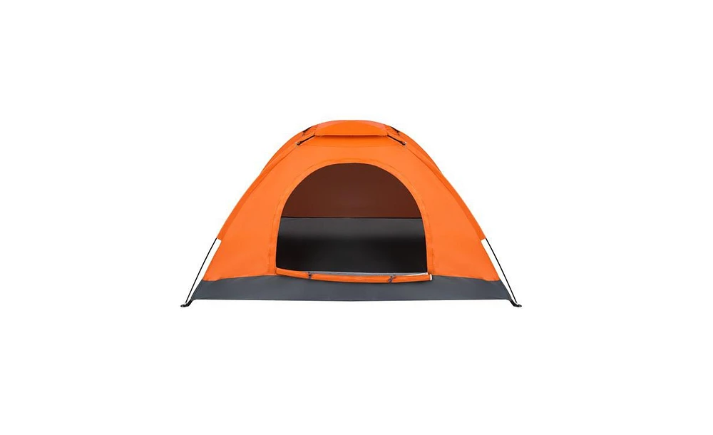 Slickblue 1-Person Waterproof Camping Dome Tent - Automatic Pop-Up Quick Shelter for Outdoor Adventures