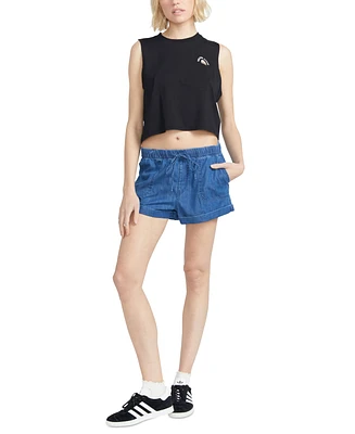 Volcom Juniors' Stone Hour Cropped Cotton Tank Top