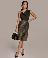 Donna Karan New York Women's Tweed Pencil Skirt