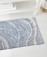 Avanti Waves Cotton Bath Rug, 20" x 30"